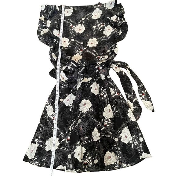 SanYeVon Vintage Floral Dress Sz S - Picture 7 of 12